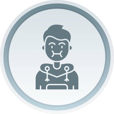 Modern simgenin vektör illüstrasyonu