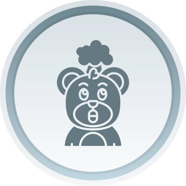 bebek ikonu. basit biçim