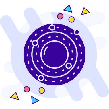 beyaz arkaplan için renk web simgesi