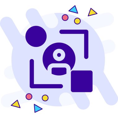 seo modern simgesinin vektör illüstrasyonu