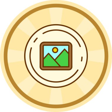 Bir ağacın vektör illüstrasyonu