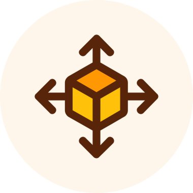 ok simgesi, vektör illüstrasyonu