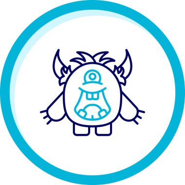 Eşsiz Çin burcu işaret çizgisi simgesi