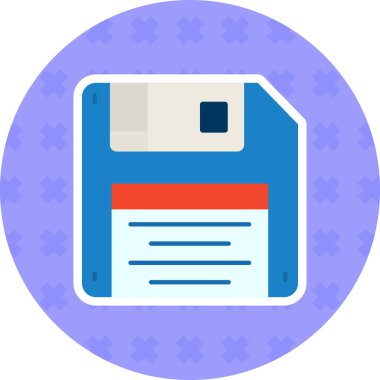 klasör simgesi. Basit vektör illüstrasyonu