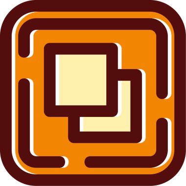 kahve makinesi simgesini, vektör çizim