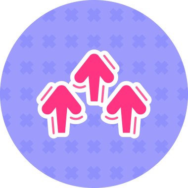 seo modern simgesinin vektör illüstrasyonu