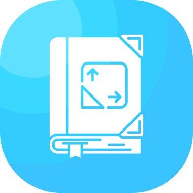 Modern bir simgenin vektör illüstrasyonu