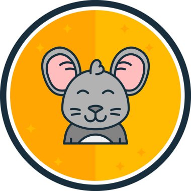 Fare. Web simgesi vektör illüstrasyonu