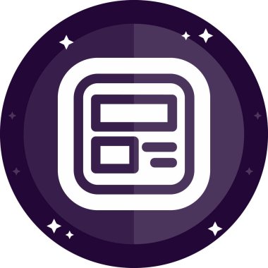 seo modern simgesinin vektör illüstrasyonu