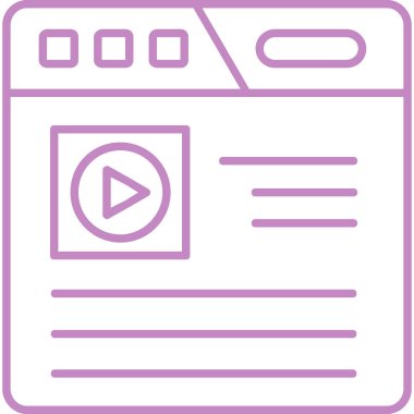 vektör ortam oynatıcı resimleme