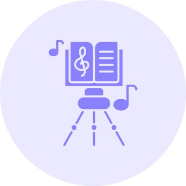 Ses. Web simgesi basit illüstrasyon