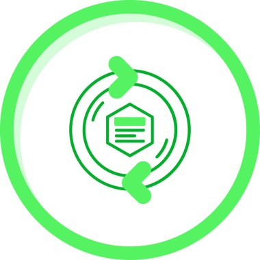 Belge simgesinin vektör illüstrasyonu