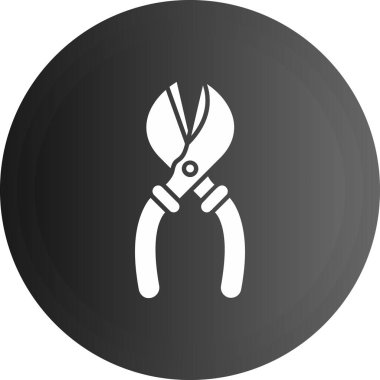 Siyah bacak simgesi beyaz arkaplanda izole edildi. Diş sembolü. Beyaz düz stil. vektör