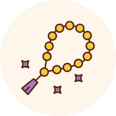 Çizgi film simgesinin vektör çizimi