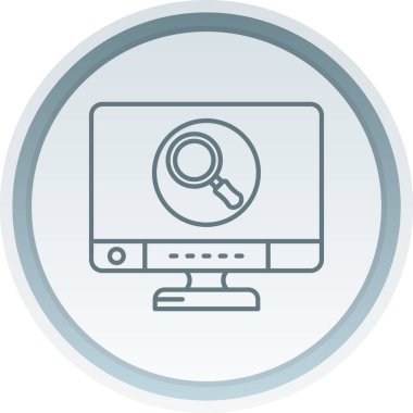 seo modern simgesinin vektör illüstrasyonu