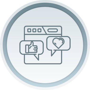 vektör illüstrasyon, kalp ve harf