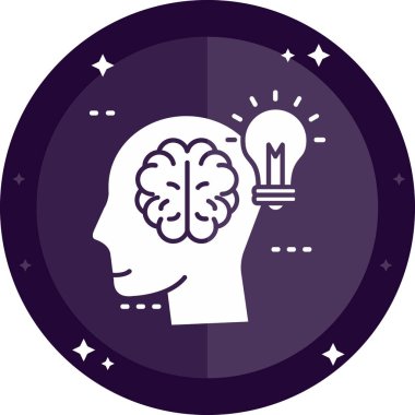 taslak biçiminde yaratıcı fikir simgesi