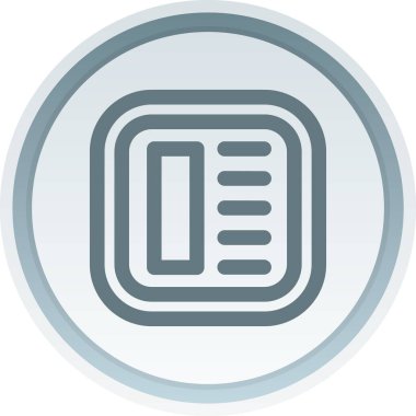 eşsiz para vektör çizgisi simgesi