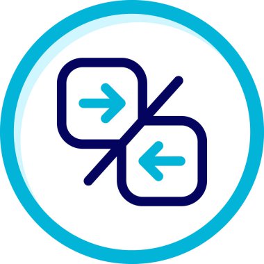 ok simgesinin vektör illüstrasyonu