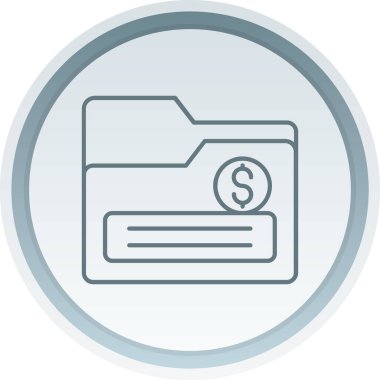 Vektör Doları simge tasarlamak