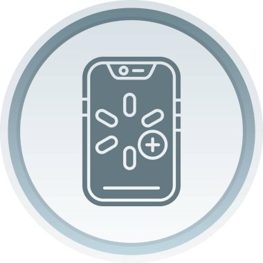 cep telefonu ikonu vektör illüstrasyonu