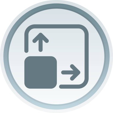 Modern b 'nin vektör illüstrasyonu belge simgesinden yoksun