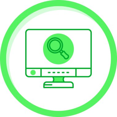 vektör arama web simgesi