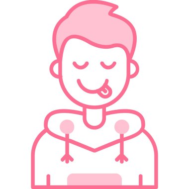 Şirin bebek simgesinin vektör çizimi