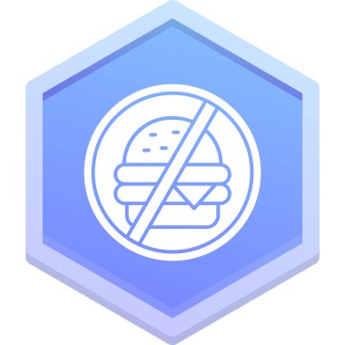 besin simgesi vektör illüstrasyonu yok