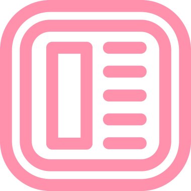 Kitap. Web simgesi basit tasarım