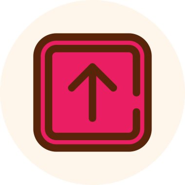 Çikolata ikonu. vektör illüstrasyonu