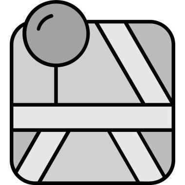 Kamp çadırı simgesi.