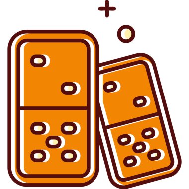 zar. Web simgesi basit illüstrasyon