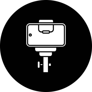 Kamera. Web simgesi basit illüstrasyon