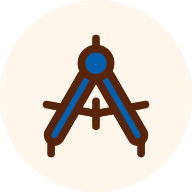 Bir simgenin vektör illüstrasyonu