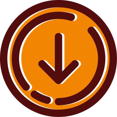 Moda Biçiminde Saat Simgesi İzole Arkaplan