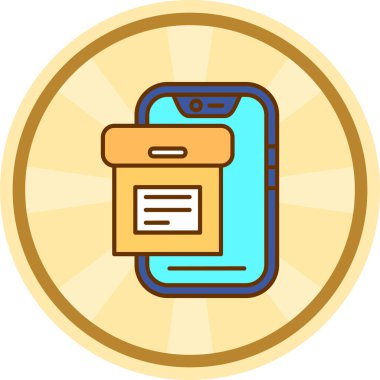 mobil uygulama. Basit tasarım