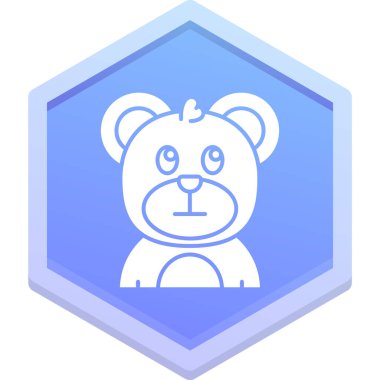 Bir cam kavanoz vektör illüstrasyonu ile ayı