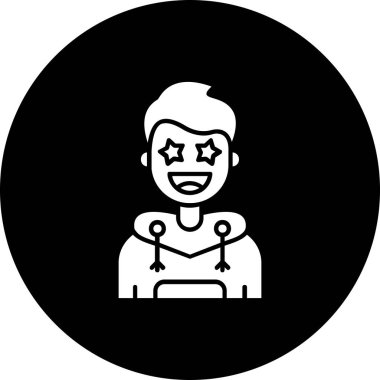 Vektör Avatar Simgesi illüstrasyonu