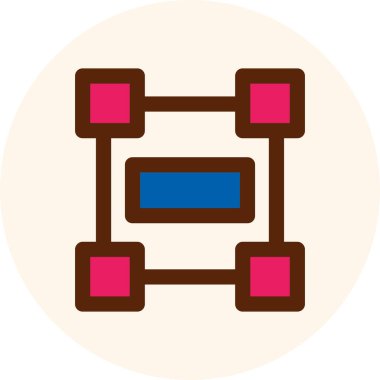 seo modern simgesinin vektör illüstrasyonu