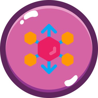 Modern b 'nin vektör illüstrasyonunda müziğin eksik simgesi