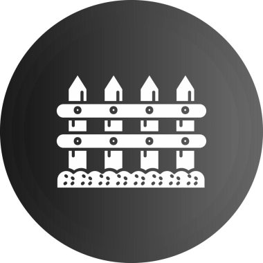 Noel topları simgesi, basit vektör illüstrasyonu