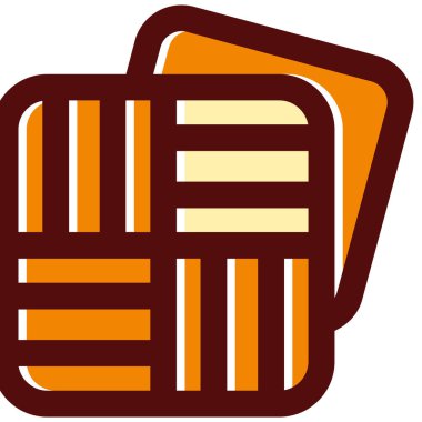 ekmek fırını simgesi dosyalanmış ana hatları biçiminde