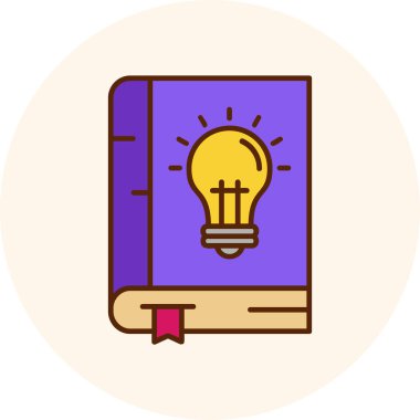 Eğitim simgesi vektör illüstrasyonu