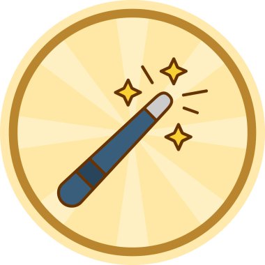 Çizgi film beyzbol ikonunun vektör illüstrasyonu