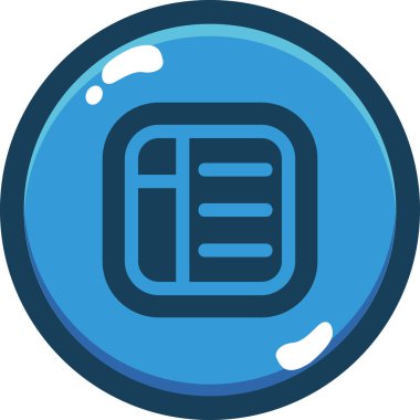 Para için. Web simgesi basit illüstrasyon