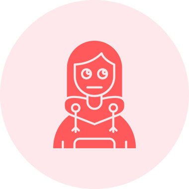 Avatar simgesi, vektör illüstrasyonu