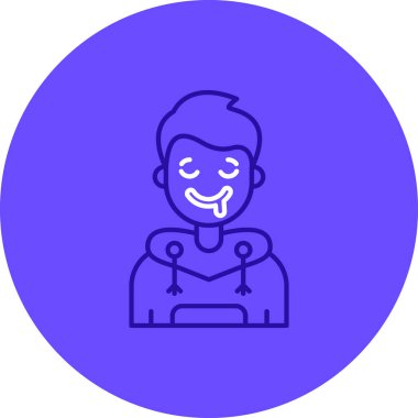 Vektör Avatar Simgesi illüstrasyonu