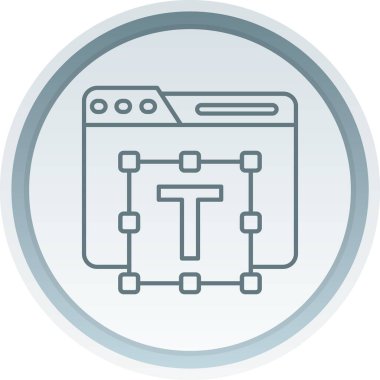 Modern b 'nin vektör illüstrasyonu eksik simgesi