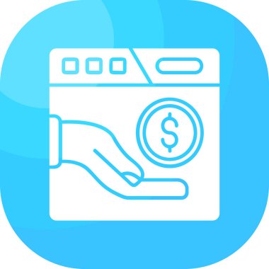 para makinesi simgesi yumuşak renkli arkaplanda izole edilmiş modada düz stil